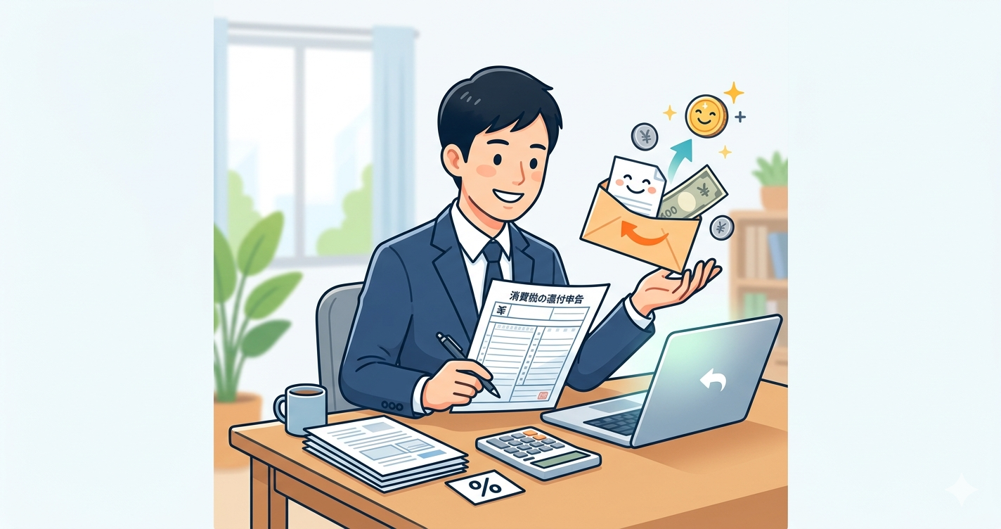 【消費税】法人設立１年目の消費税の還付申告（課税売上げが無い場合）